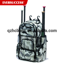 Softball Backpack Baseball Bat Bag con zapatos y bolsillos para el casco